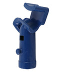 Heavy Duty Hand Bender For Electrical Conduit And Plumbing Pipes solid steel tool showing blue finish and ergonomic design.