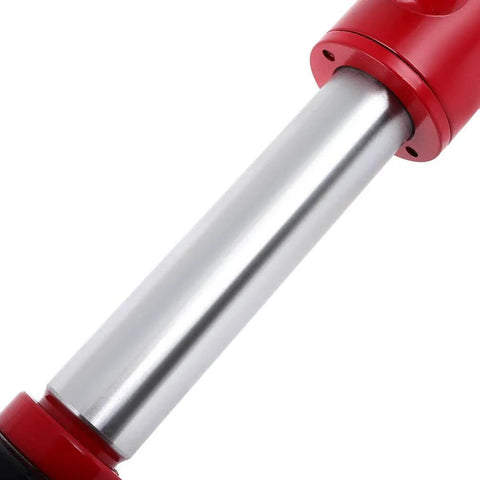 Close-up of Beefy 26 Inch Hydraulic Pull Back Ram For Porta Power Tools And Body Shop Frame Tools, carbon steel build