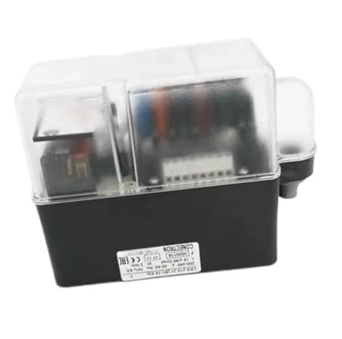Heavy Duty Motorized Damper Actuator Offers Rock Solid HVAC Zone Control With Precision Rotary Operation That Works Like A Charm For Weekend Warrior Projects And Repairs - black plastic casing with clear cover.