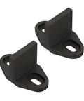 Black Aluminum Floor Guide For Sliding Barn Door Hardware Set Of 2 With T Shape Floor Mounted For Easy Installation Durable Anodized Aluminum