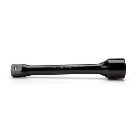 1 Inch Drive 10 Inch Torque Extension For Impact Wrenches, 550 Ft Lb Rating, Black Chrome Moly Steel, side view