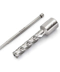 Badass Heavy Duty High Speed Steel Annular Cutter With Weldon Shank And 7/16 Inch Cut Diameter Plus 2 Inch Cutting Depth