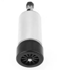 High Speed 300W Air Cooled CNC Spindle Motor Delivers Beast Mode Performance For Routing And Engraving Jobs At 12000 RPM DC 48V Build For Any Garage Maker Or Pro Shop, showing spindle with black and silver body.