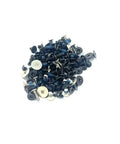 Premium Laptop Replacement Screws Kit for Dell G5 5587 and Dell G7 7588 with Blue Locking Glue, mixed screws with blue threads.
