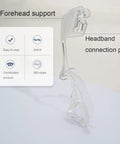 Replacement Frame For Nasal Mask And FX Nasal Guard Durable Plastic Reusable Breathing Machine Accessory Easy Install Tight Fit Headgear Friendly Premium Quality Construction clear plastic frame with forehead support and headband connection port