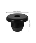 5 Piece Rubber Hydraulic Filler Plugs Set For 5 Sixteen Inch Holes Floor Oil Filler Bung And Automotive Jack Accessory Durable Heavy Duty