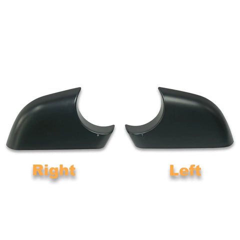 Level Up Your Wheels With These Tank Ready Side Rearview Mirror Caps For Tesla Model 3 2017 To 2022 Slick Waterproof Abs Trim Drops In Tight Left Right black mirror caps for left and right sides