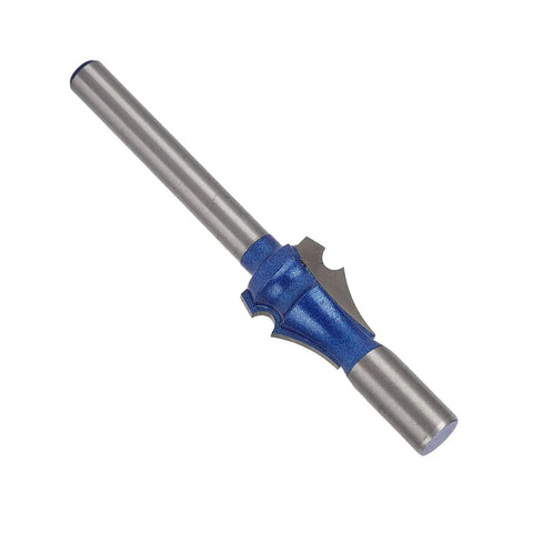 High Hardness Tungsten Steel Router Bit 1/4 Shank Pro Woodworking Tool for MDF And Hardwood Cutting, showing carbide tip and shank.