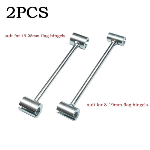 4 In 1 Door Hinge Adjustment Tool For 8 To 25mm Hinges Wrench And Bender Gap Repair Ideal For Aligning Tightening And Adjusting Doors Heavy Duty Black Finish 2 Pack - metal tools for hinge adjustment