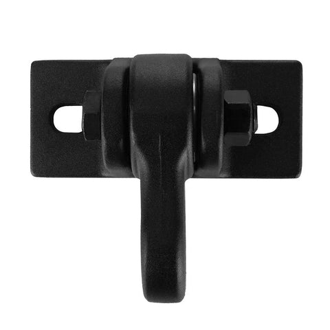 Black Two Hole Aluminum Swing Hangers And Springs Porch Swing Hanging Kit For Wood Mounts Commercial Grade Rust Free Aluminum With Smooth Bearings Beefy Heavy Duty Outdoor Swing Hardware For Quiet Easy Setup