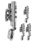 Stainless Steel Soft Closing Cabinet Hinges With Quiet Operation For Kitchen Cabinets And Frameless Doors, 4-pack