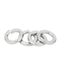 304 Stainless Steel Spring Lock Washers Set For M2 To M12 Light Split Lock Washers That Prevent Loosening With Vibration Resistance