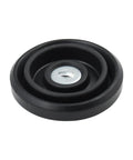 Toyota Brake Master Cylinder Fluid Reservoir Cap Replacement Must Have 47230-12040 47230-06010 top view, black cap with metal center