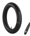 Fat Bike Inner Tubes 20x4.0 With Schrader Valve, 32mm, Heavy Duty Butyl Rubber Tube For Fat Tires, Ride Ready For Electric Bikes