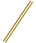 Brass Round Rod Stock Seven Eighths Inch Diameter Twelve Inch Length Lathe Bar For Metalworking DIY Projects Jewelry Making