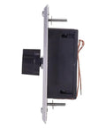 Side view of Spring Wound In Wall Twist Timer With Metal Plate For Auto Shutoff Of Lights And Motors 15 Minute Countdown