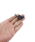 Set Of 4 Stainless Steel M6 Thumb Screws With Plastic Head, Z-Type T-Shaped Wing Knob Bolts, adjustable 25mm, shown in hand