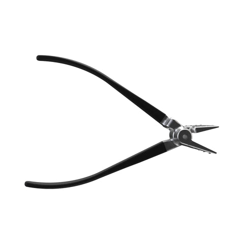 Heavy Duty Forged Seaming Tongs With Cushioned Grips, Nine And A Half Inch Length, Three Inch Jaw, One And One Eighth Inch Throat