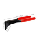 Side view of Sheet Metal Bender Pliers 10.23 Inch Folding Edge Hand Seamers With Built In Lock for Metalworking and Roofing
