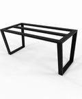 Beefy Heavy Duty Metal Table Frame For Granite Quartz Glass Tops, 660 Lb Capacity, 28 Inch Height, Industrial Style Base