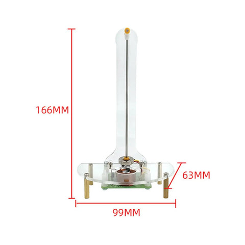 Magnet Pendulum DIY Science Kit for Hands On Learning Without Cord Easy Assembly Magnetic Induction Experiments for Kids dimensions