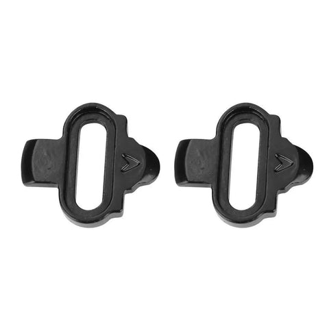Ride Ready Adjustable Stainless Steel Cleat Plates With Secure Fit Locking System, pair view.