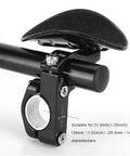 All Day Grip Aero Bar Foam Pad For MTB And Road Bikes boosts grip and control with ergonomic handlebar attachment shown in side view.