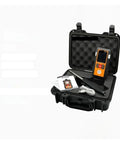 4 In 1 Gas Detector Portable Monitor in protective case with accessories for O2 Ex combustible gases H2S and CO