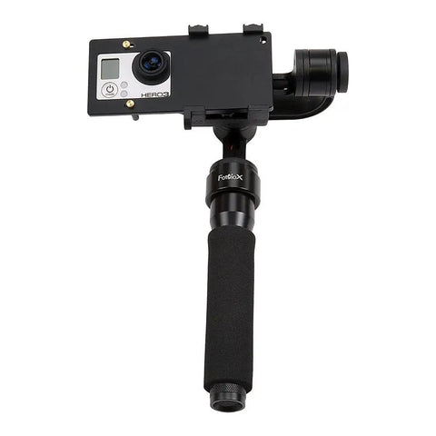 3 Axis Handheld Gimbal Stabilizer For GoPro Hero Smartphone And iPhone With Brushless Motors Foam Handle Removable Battery