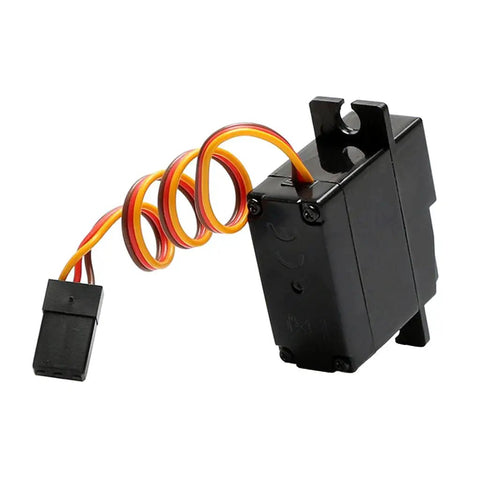 Heavy Duty Miniature Steering Servo For Rc Cars, 4x3x4cm, metal gear, designed for rough terrain and swift response.