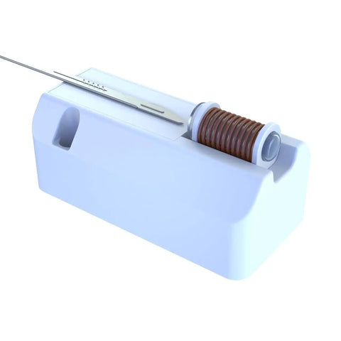 Hands Free Touchless Induction Sterilizer For Scalpels And Inoculation Loops Smart Flameless Lab Heater Built For Cleanroom Mycology Labs with scalpel.