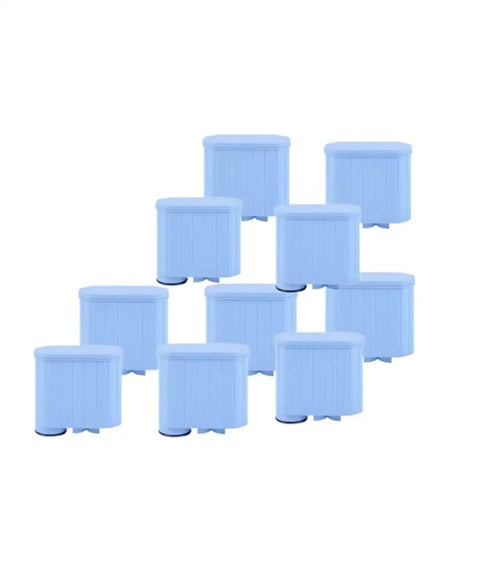 Top Shelf Coffee Machine Water Filter Replacement That Softens Rough Tap Water For Silky Brews Boosts Coffee Bean Aroma And Delivers Clean Taste Without The Nasty Gunk Fits Most Household Espresso Kits For Sure - 10 blue filter inserts