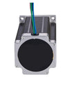 60x60mm Frame Nema 24 Stepper Motor 1.8 Degree 8mm Shaft 2 Phase 4 Wire 5A 60x60x102mm High Torque CNC And 3D Printer Drive For Your DIY Rigs And Automation Projects, front view