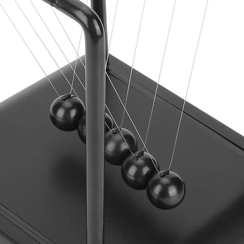 Newtons Cradle Pendulum Desk Toy For Home Office Decor A Real Classic Nerdy Yet Cool Science Showpiece With Durable Steel Balls