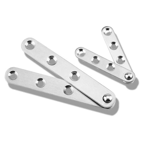 4 Piece Stainless Steel 360 Degree Rotating Concealed Door Hinges for doors cabinets drawers and windows heavy duty pivot fittings hardware