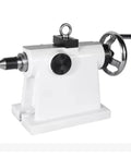 Badass Four Axis Tailstock Indexing Head For Cnc Lathes with pointed needle, heavy cast iron construction for precision machining.