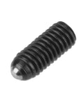 High Quality Ten Piece Set Of Carbon Steel Ball Plungers Featuring Spring Loaded Hex Drive For Bulletproof Clamping And Easy As Pie Setup On Shop Gear Now, single carbon steel ball plunger.
