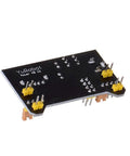 Back view of Dual 3.3V and 5V Power Supply Module for MB102 Breadboard Prototyping USB or 6.5 to 9V DC Input Under 700mA Max Output.