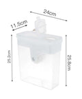 Dimensions of the Advanced Filament Preservation Box For 1kg 3D Printer Filament Dustproof And Waterproof Sealed Storage
