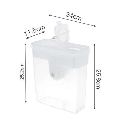 Dimensions of the Advanced Filament Preservation Box For 1kg 3D Printer Filament Dustproof And Waterproof Sealed Storage
