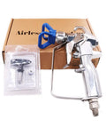Contractor Grade 2-Finger Airless Paint Sprayer Gun 3600 PSI Pro Tool Durable Silver Finish, Model 288420 with packaging