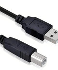 USB Data Cable Cord For Korg Krome 61 And 88 Key Workstation Keyboard Synthesizer Beefy High Speed Data Transfer And Fast Charging Cord
