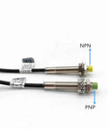 Inductive Proximity Sensor Switch For M8 2mm Range PNP NPN 5V 24V DC Auto Motion Sensor For Air Cylinders IM8 2 DPA DPB Cylinder Type NO NC Plug And Play High Sensitivity Durable Housing Easy Install, M8 metal sensor