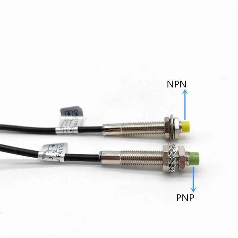 Inductive Proximity Sensor Switch For M8 2mm Range PNP NPN 5V 24V DC Auto Motion Sensor For Air Cylinders IM8 2 DPA DPB Cylinder Type NO NC Plug And Play High Sensitivity Durable Housing Easy Install, M8 metal sensor