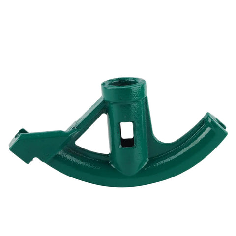 Heavy Duty Cast Iron Pipe Bender Tool For 90 To 180 Degree Angles, compact design for bending thin iron pipes and conduits.