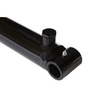 1.75 Inch Bore 18 Inch Stroke Welded Hydraulic Cylinder With Cross Tube Ends For Loader Double Acting Piston At 3500 PSI