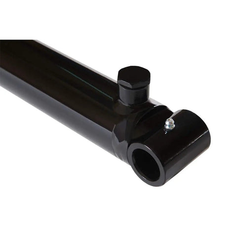 1.75 Inch Bore 18 Inch Stroke Welded Hydraulic Cylinder With Cross Tube Ends For Loader Double Acting Piston At 3500 PSI
