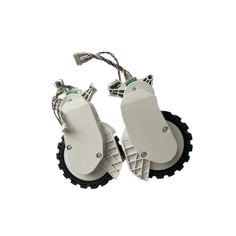 Pair of traveling wheels for Xiaomi Omni vacuum cleaner, left and right with wiring harnesses