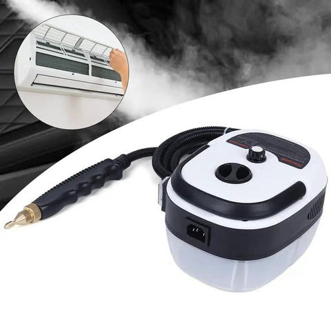 Powerful Handheld Steam Cleaner With 6 Gear Settings, 2500W High Temperature Steam Up To 266F, 7.22 Ft Hose on air vent