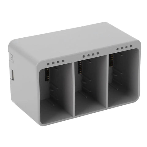 Drone Battery Charging Hub With Digital Display, 3 Port Fast Charge Station For Mini 3 Pro 4 Pro Batteries, USB C And USB A Cables Included